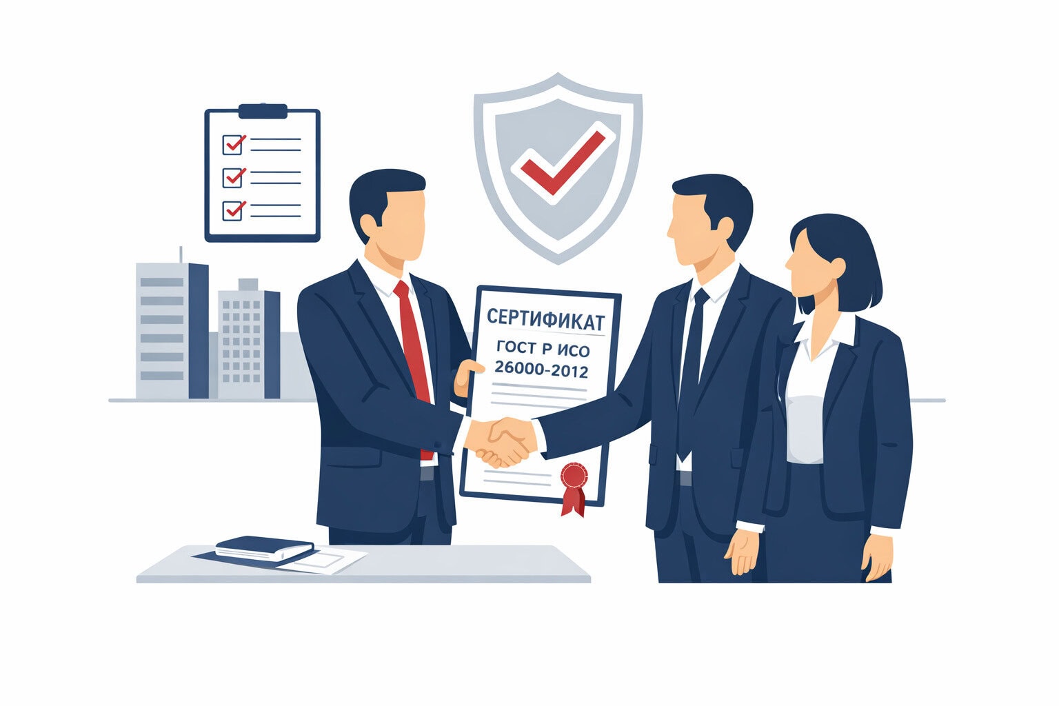 Порядок оформления сертификата ГОСТ Р ИСО 26000-2012 в Гатчине