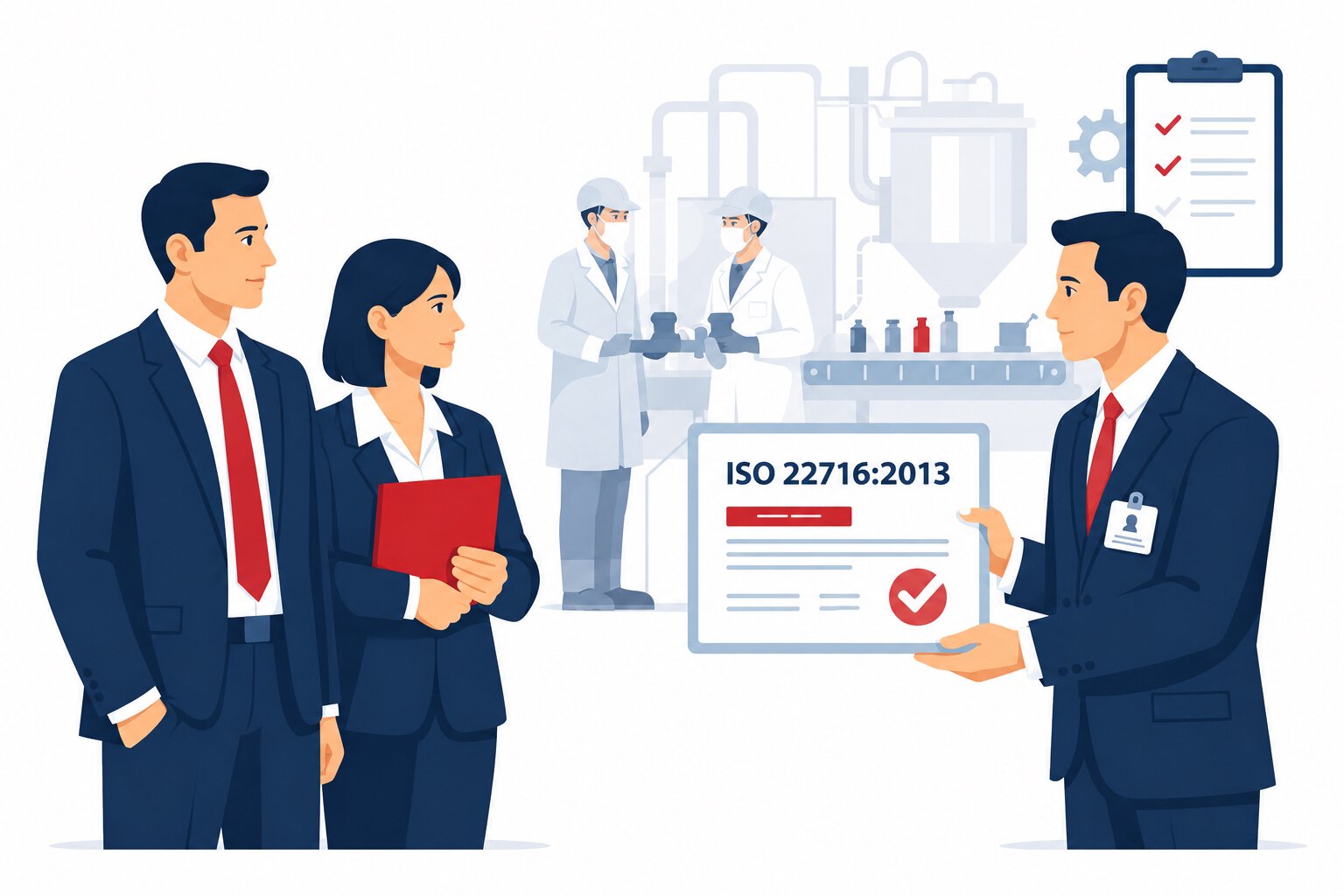 Порядок получения сертификата ISO 22716:2013 в Гатчине